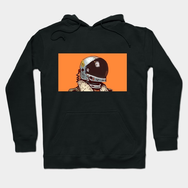 cosmonaut Hoodie by  Rr